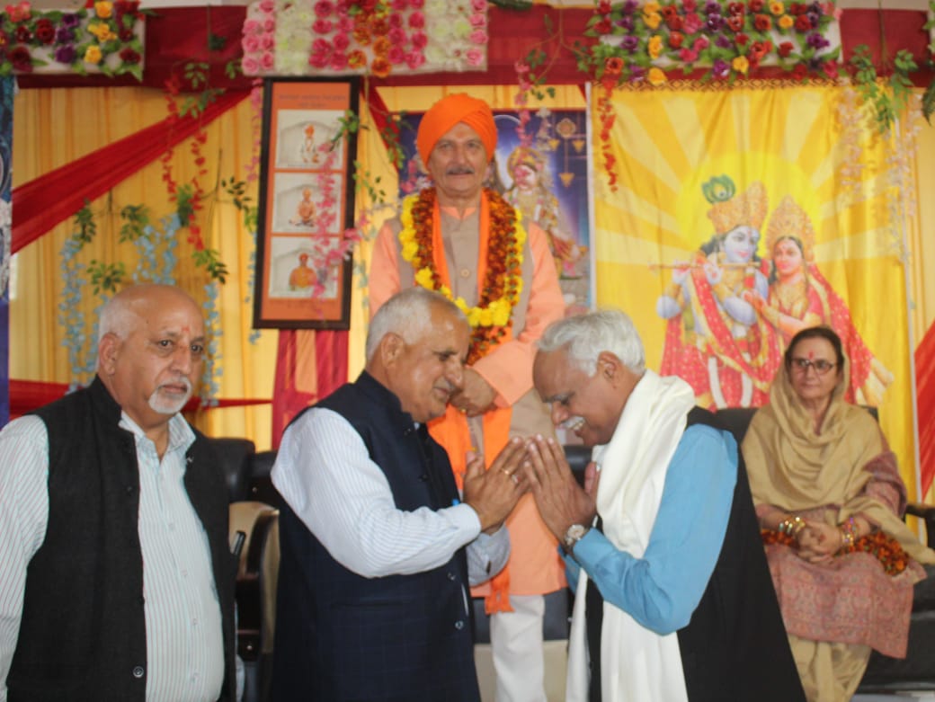 पद्म श्री डॉ. बी. के. एस.संजय का सुंदरबनी जम्मू में सम्मान