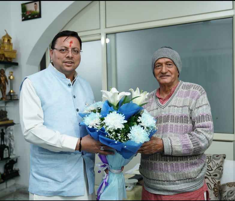 CM धामी ने पूर्व मुख्यमंत्री एवं महाराष्ट्र के पूर्व राज्यपाल भगत सिंह कोश्यारी को दीपावली की शुभकामनाएं दी